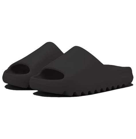 yeezy slides women black